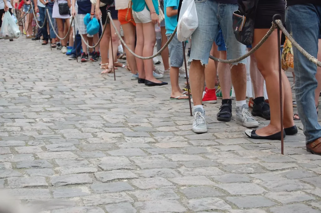 Get paid to do nothing by sitting in line